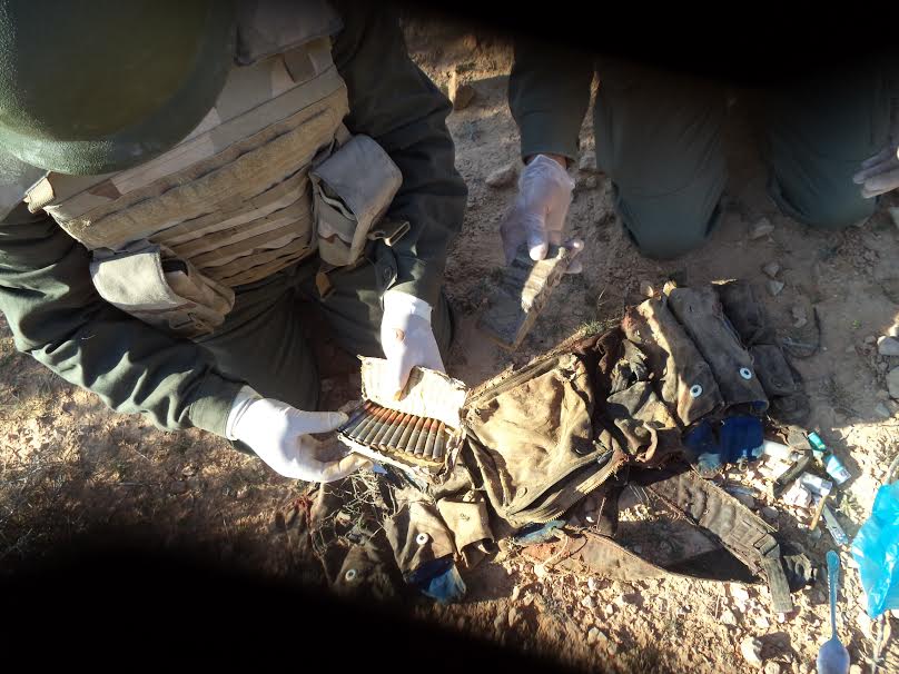 عملية مطماطة الأمنية : وزارة الدفاع تعلن عن قائمة المحجوزات لدى الإرهابين